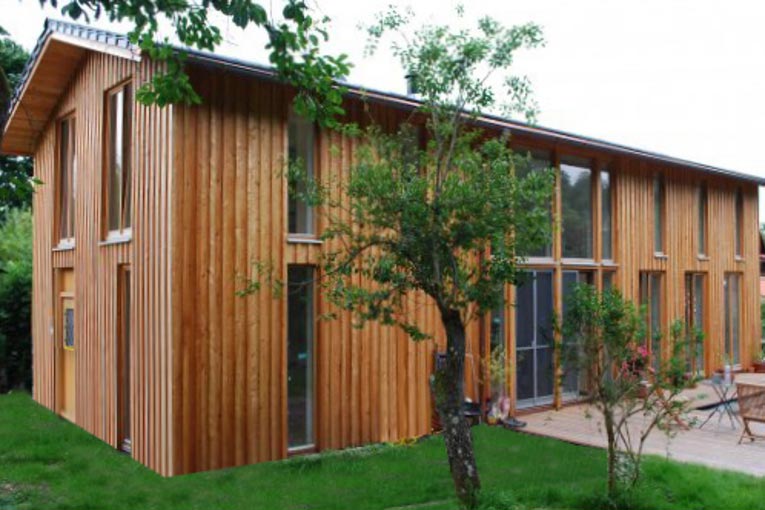 Sustainable timbre house